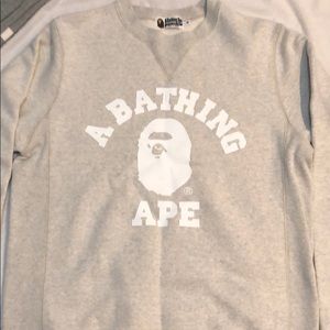 A Bathing Ape sweater